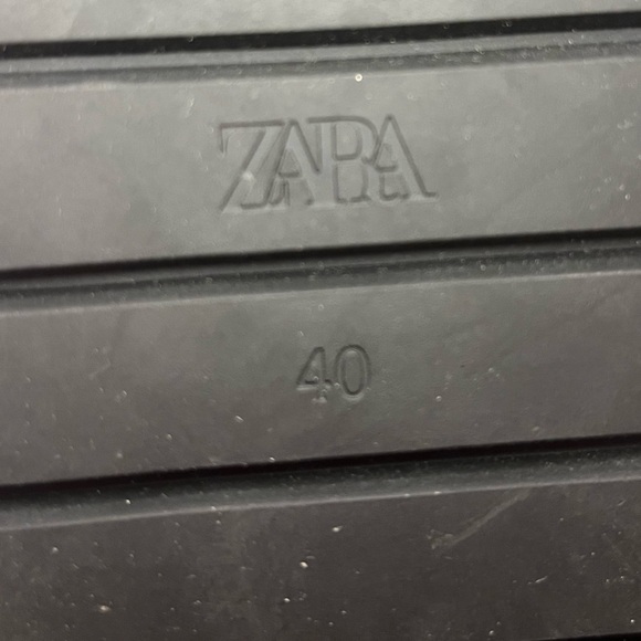 Zara Off White/Cream Leather Flat Strappy Platform Sandals Boho Beach Summer - Picture 10 of 16